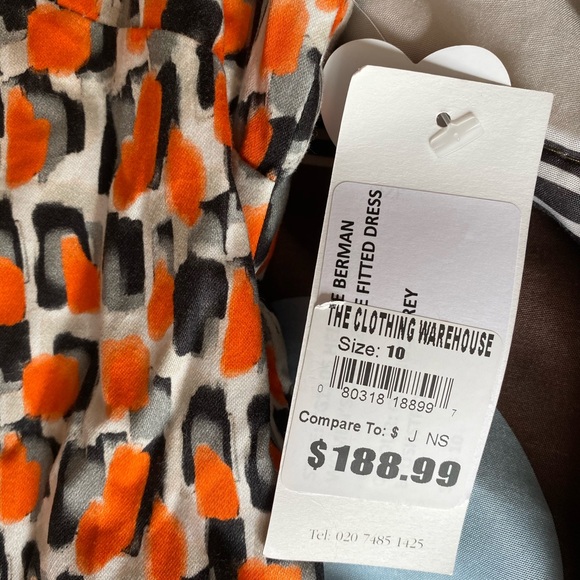 HELENE BERMAN LONDON DRESS 10 - Picture 5 of 8